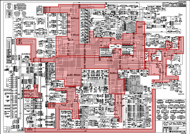 회로도 면적의 70%가 선