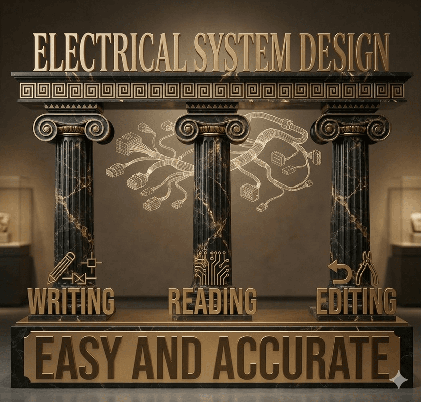 전장설계의 세 기둥 — 쓰기, 읽기, 수정을 쉽고 정확하게